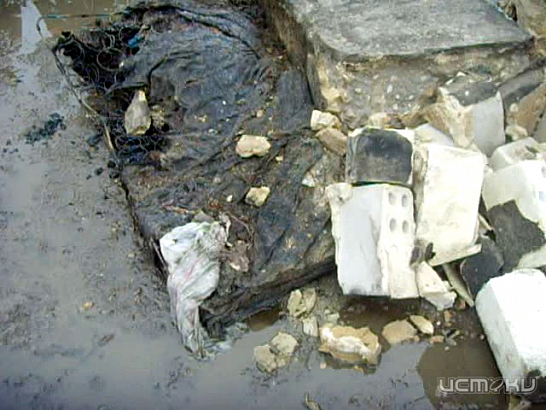 На теплотрассе в Орле сгорел бомж