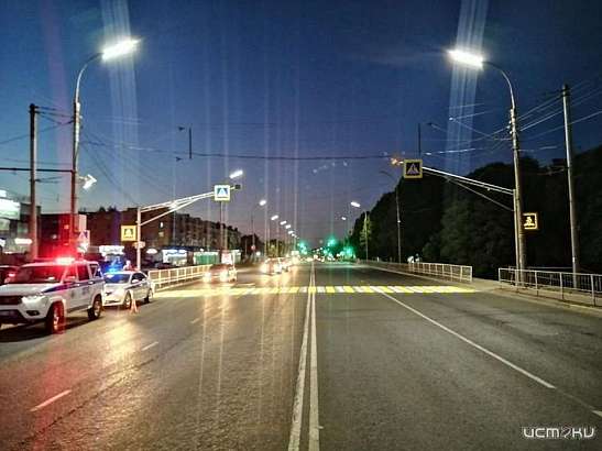 В Орле 19-летний мотоциклист сбил женщину-пешехода