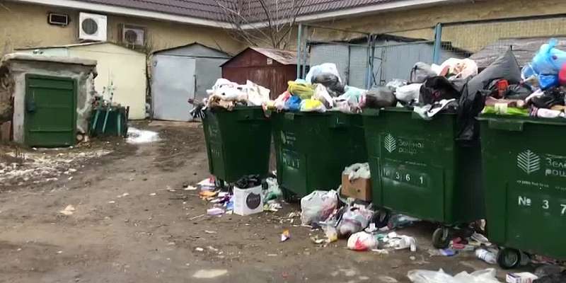 «Мы живем в антисанитарии»: жители ул. 4-Курская жалуются на переполненные мусорные контейнерны