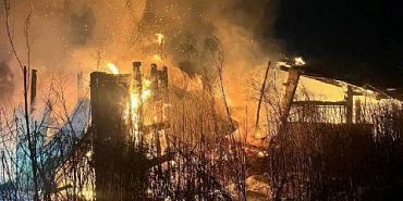 В Малоархангельском районе сгорела хозпостройка.