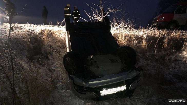 В Орловской области с трассы улетела «Лада» 