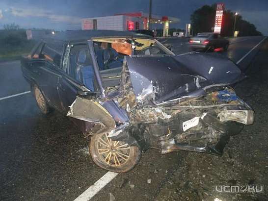 За выходные в Орловской области в ДТП один человек разбился насмерть, восемь — получили травмы