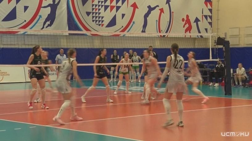 Женская команда ВК «Орёл» удачно завершила полуфинальный тур чемпионата России Высшей лиги "Б"