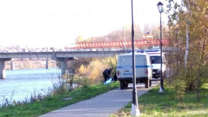 На орловской набережной нашли труп мужчины