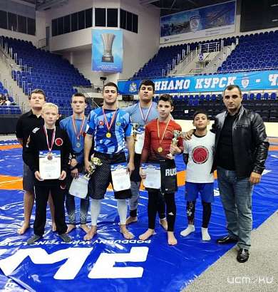 Орловские борцы успешно выступили в Курске