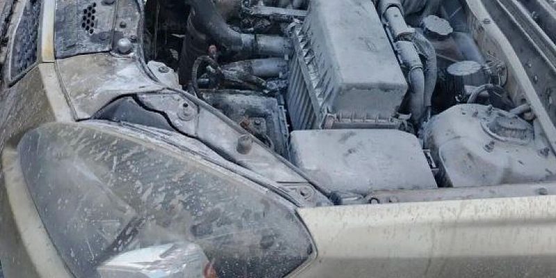 Вчера на улице Раздольной на ходу вспыхнул автомобиль
