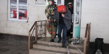 Возгорание находилось под сценой: в Орле потушили условный пожар в театре