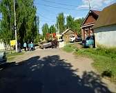 В Орле грузовик провалился под асфальт