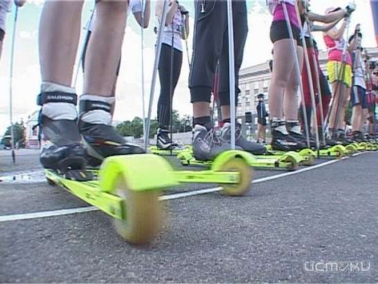 Лыжероллерная гонка в День России 