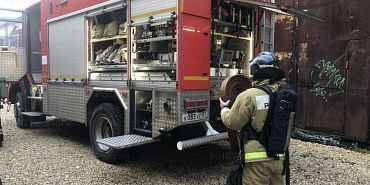 Накануне днем в Орле произошел пожар в ресторане «Шари Вари»