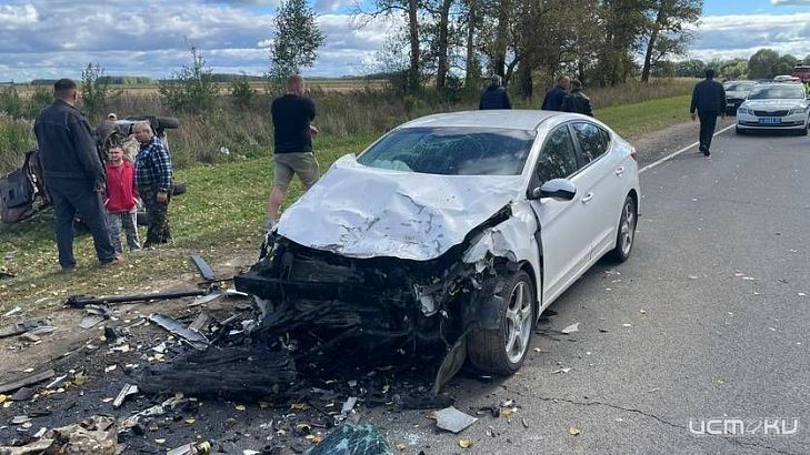 В аварии под Орлом погибли двое взрослых и ребенок