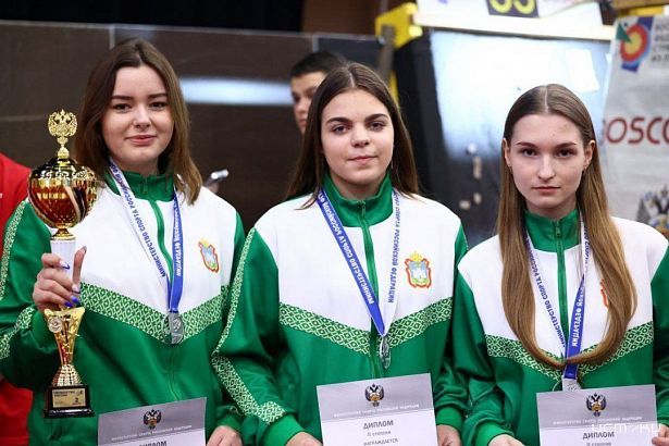 Орловские лучницы завоевали серебро в командном зачете на первенстве России