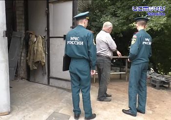 Рейды МЧС в гаражных кооперативах