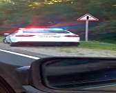 Видео: на трассе Орел — Брянск опрокинулся автокран