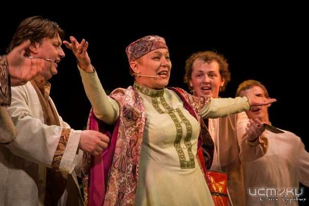 Сегодня в театре "Свободное пространство" покажут спектакль ""Ханума"