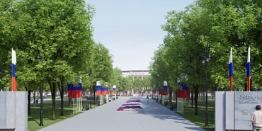 Чиновники показали как будет выглядеть Сквер танкистов в Орле после благоустройства