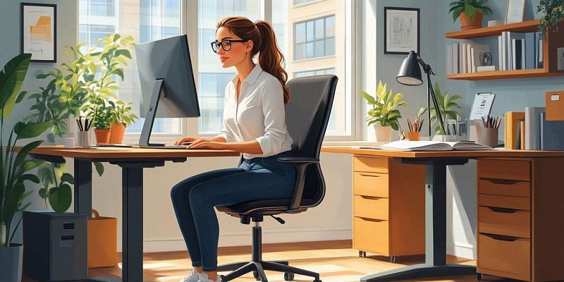 Эргономика рабочего места: как столы с регулировкой высоты влияют на здоровье и продуктивность