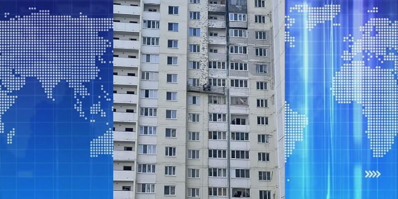 В доме на микрорайоне продолжаются восстановительные работы. Экспресс - новости.