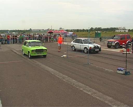 Драг-рейсинг в аэропорту