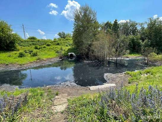 На территории Орла в Оку сбрасывают канализационные воды