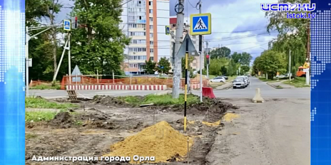 Экспресс - новости: как идет ремонт на улице Скворцова в Орле