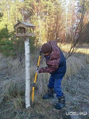 В нацпарке «Орловское полесье» стартовала природоохранная акция «Покормите птиц зимой»