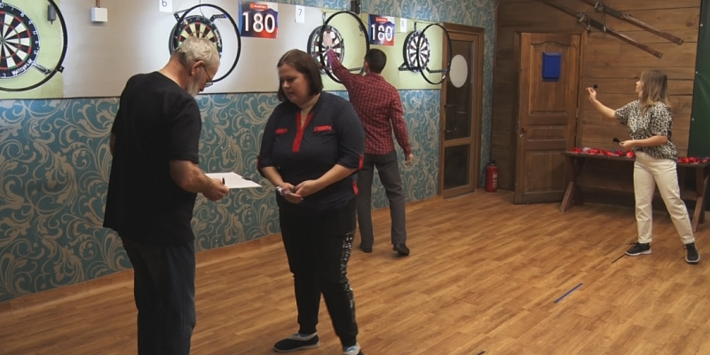 В Орле прошел Чемпионат области по дартсу