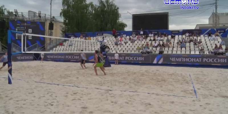 Жаркий спорт на центральной площади