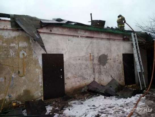 В Кромах пожар сровнял с землей кафе 