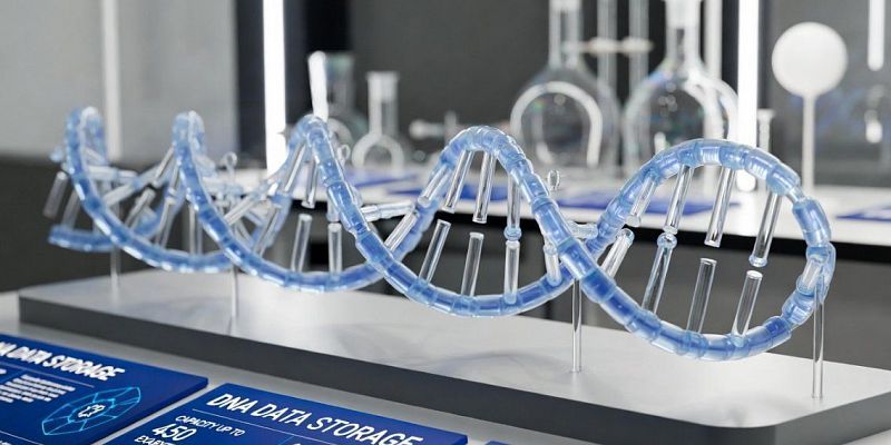 Технология хранения данных в ДНК плотностью до 450 эксабайт на грамм представлена в России