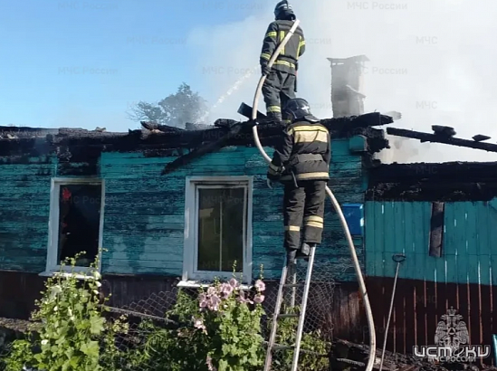В селе Никольское на выходных горел жилой дом