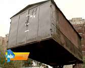 Начало работы по сносу гаражей на Набережной Дубровинского