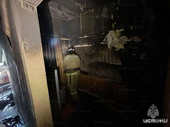 Вчера в Орле горел в жилом доме в поселке Кирпичного завода