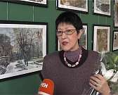 700 произведений, связанных с литературными местами Орловщины. Художница Ольга Тучнина выставкой отмечает свой юбилей