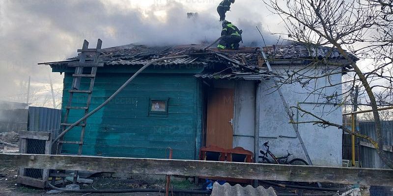 В селе под Орлом при пожаре погибла пенсионерка