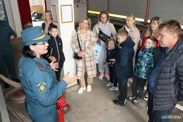 В Орле клуб «Замечательных» побывал в гостях у орловских огнеборцев