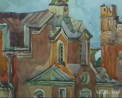 В Орле открылась камерная выставка этюдов, выполненных акварелью