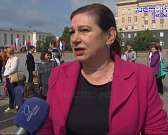 На центральной площади звезды спорта провели для орловчан утреннюю зарядку