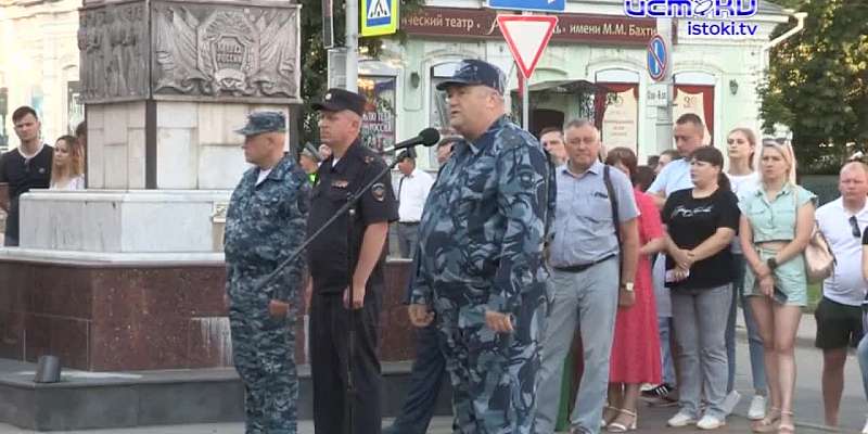 Сводный отряд орловских полицейских отправился в служебную командировку на Северный Кавказ.