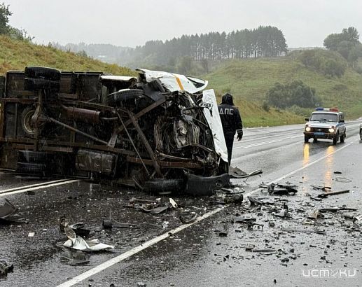 В страшной аварии под Орлом погибли четыре человека