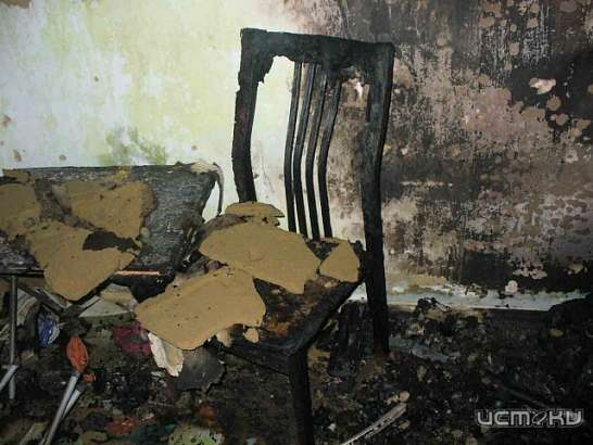 Во Мценском районе при пожаре погибли две девочки