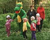 Открытие спортплощадки на улице Розы Люксембург