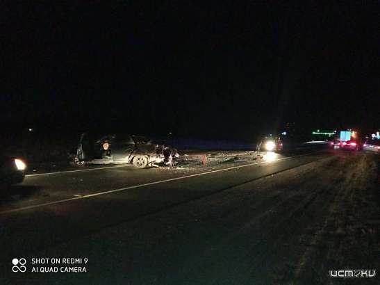 Под Орлом водитель на «Ладе» врезался в «КАМАЗ», а потом протаранил «Ауди Q3»