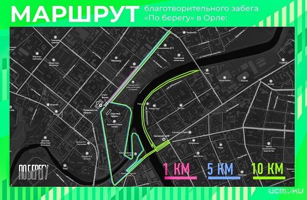 Орловчане побегут По Берегу 