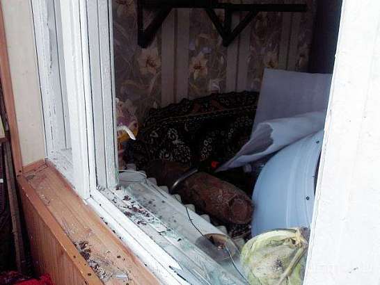 В Орле в жилом доме взорвался газовый баллончик