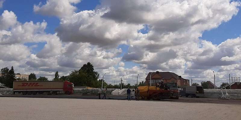 Работавшая на объектах чемпионата мира фирма отстраивает стадион в Ливнах