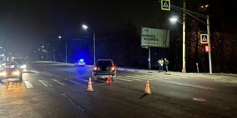 В Орле пенсионер переходил дорогу и оказался под колесами иномарки