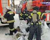 В Орле прошли первые в этом году пожарно-тактические учения