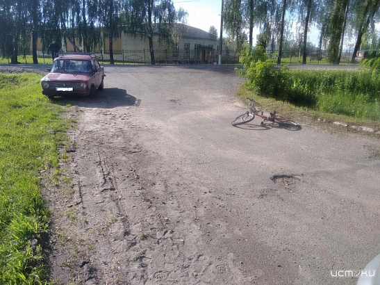 На Орловщине «копейка» сбила 13-летнего велосипедиста
