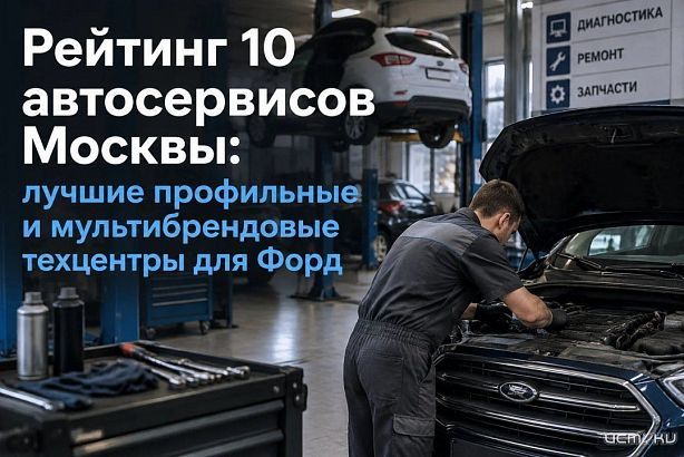 Рейтинг 10 автосервисов Москвы: лучшие профильные и мультибрендовые техцентры для Форд